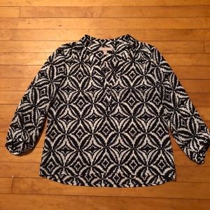 BR Patterned Blouse